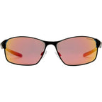 Leederville, Black/Red Mirror Polarised Lenses