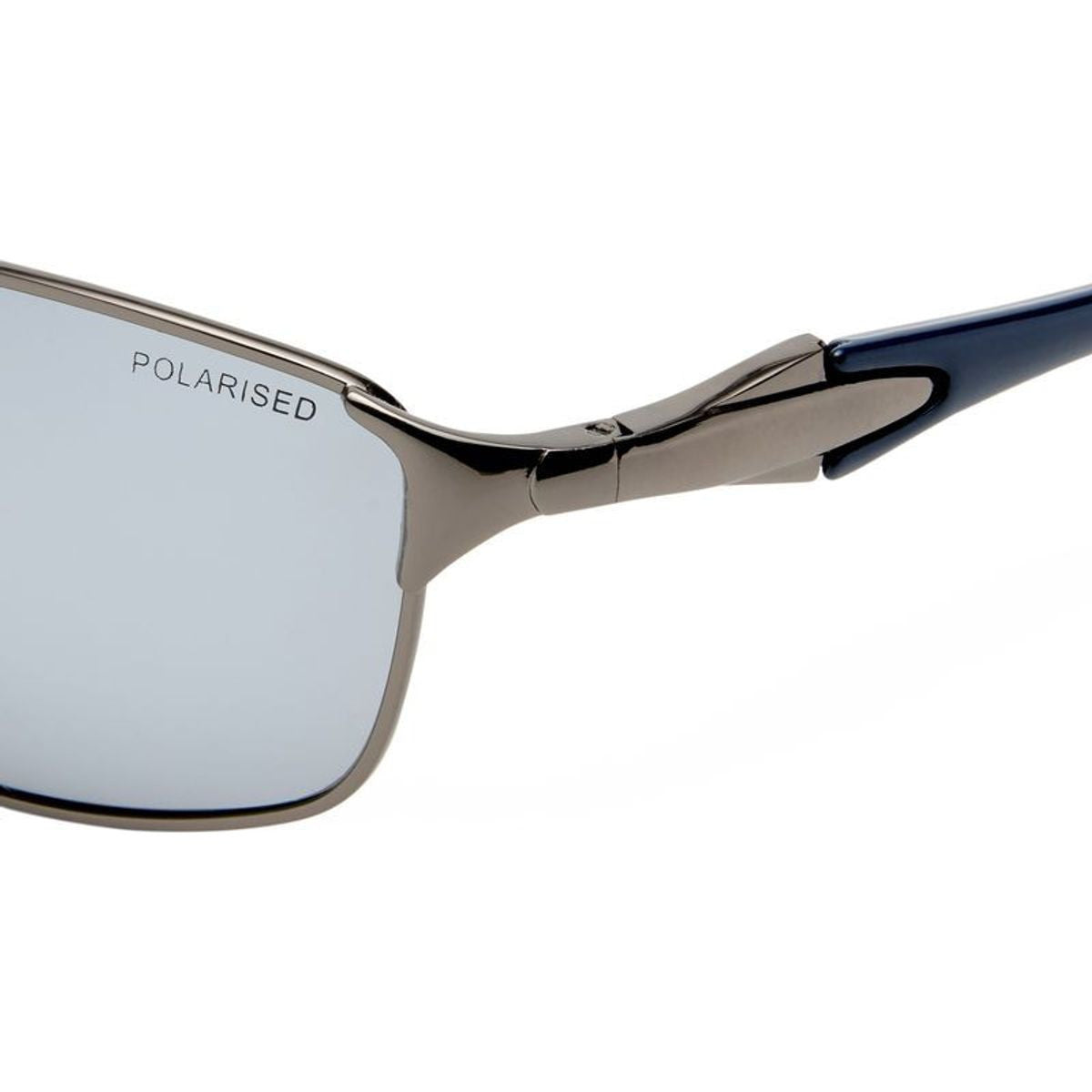 Leederville, Gunmetal/Silver Mirror Polarised Lenses