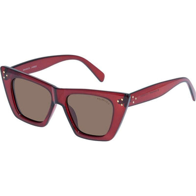 Magenta, Cherry/Brown Polarised Lenses