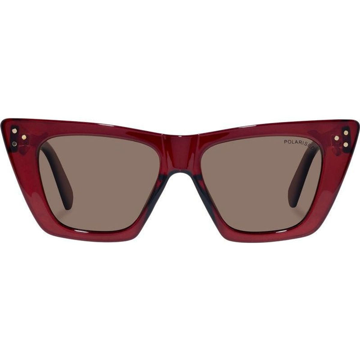 Magenta, Cherry/Brown Polarised Lenses
