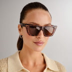 Magenta, Dark Tort/Brown Polarised Lenses