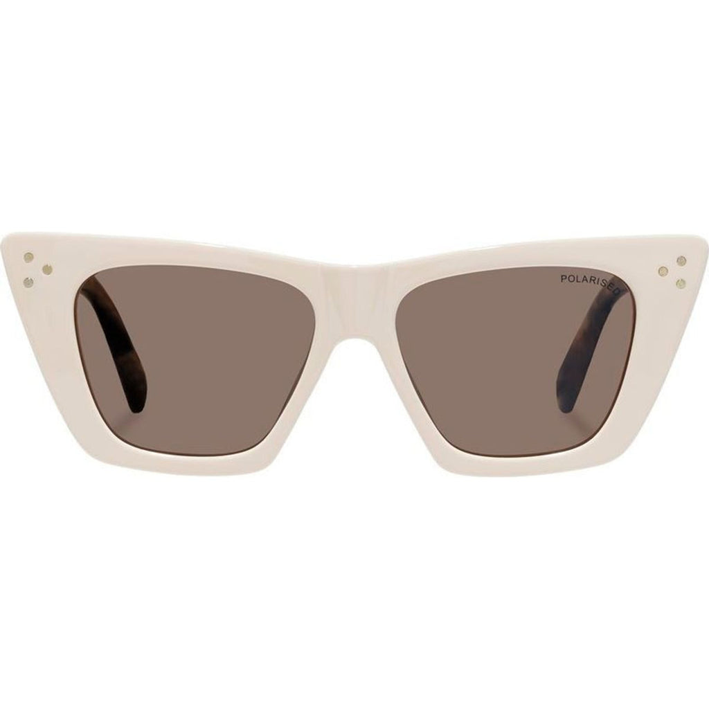 Magenta, Ivory and Dark Tort/Brown Polarised