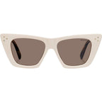 Magenta, Ivory and Dark Tort/Brown Polarised