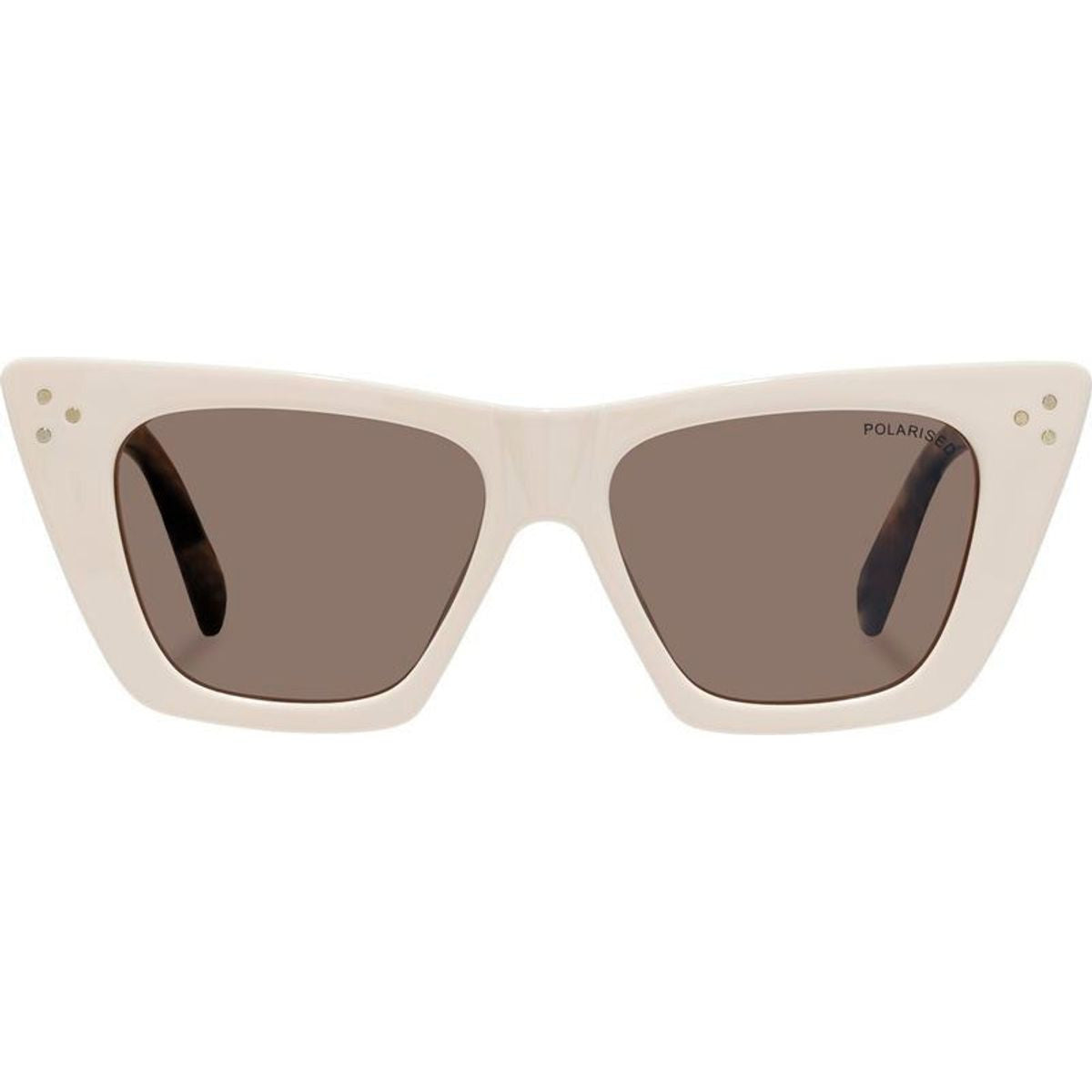 Magenta, Ivory and Dark Tort/Brown Polarised