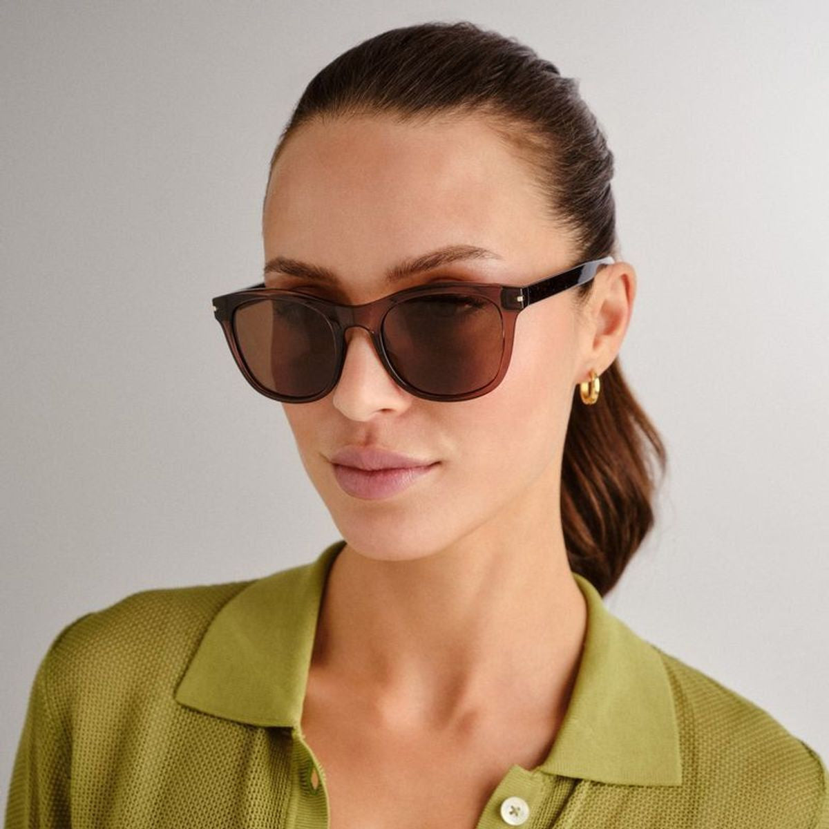 Milparinka, Rose Snakeskin/Brown Polarised Lenses
