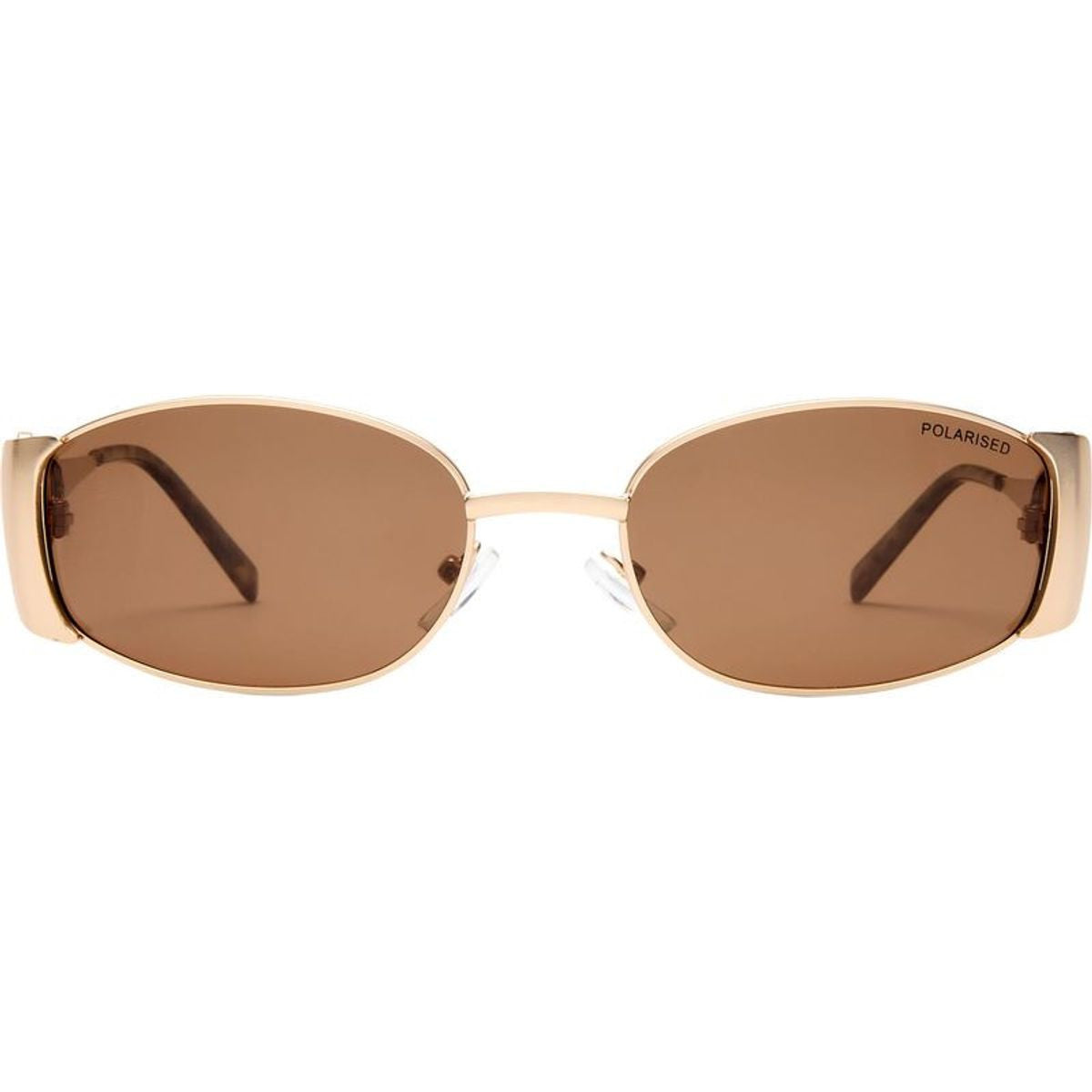 Originals Elaine, Matte Gold and Cookie Tort/Brown Polarised Lenses