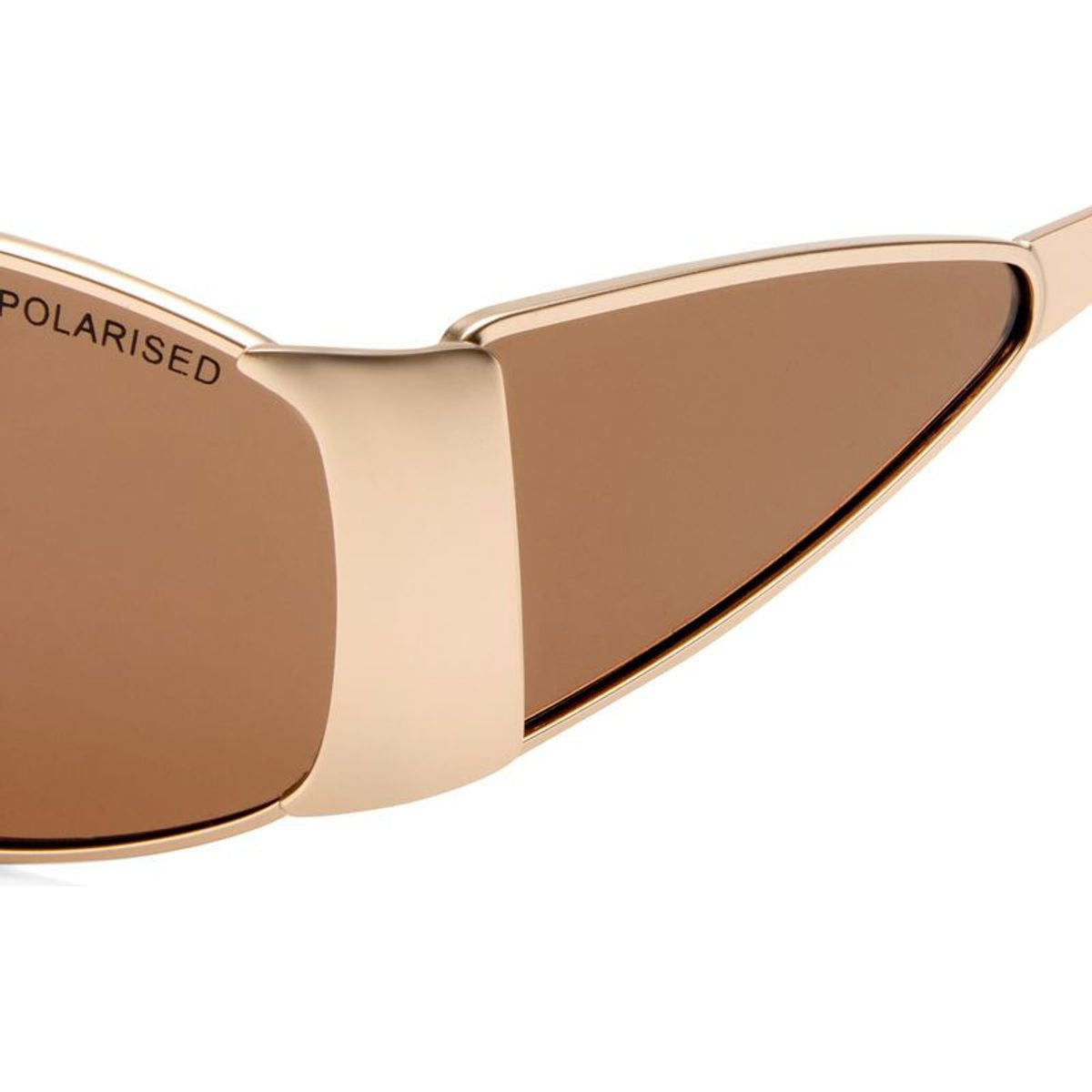 Originals Elaine, Matte Gold and Cookie Tort/Brown Polarised Lenses