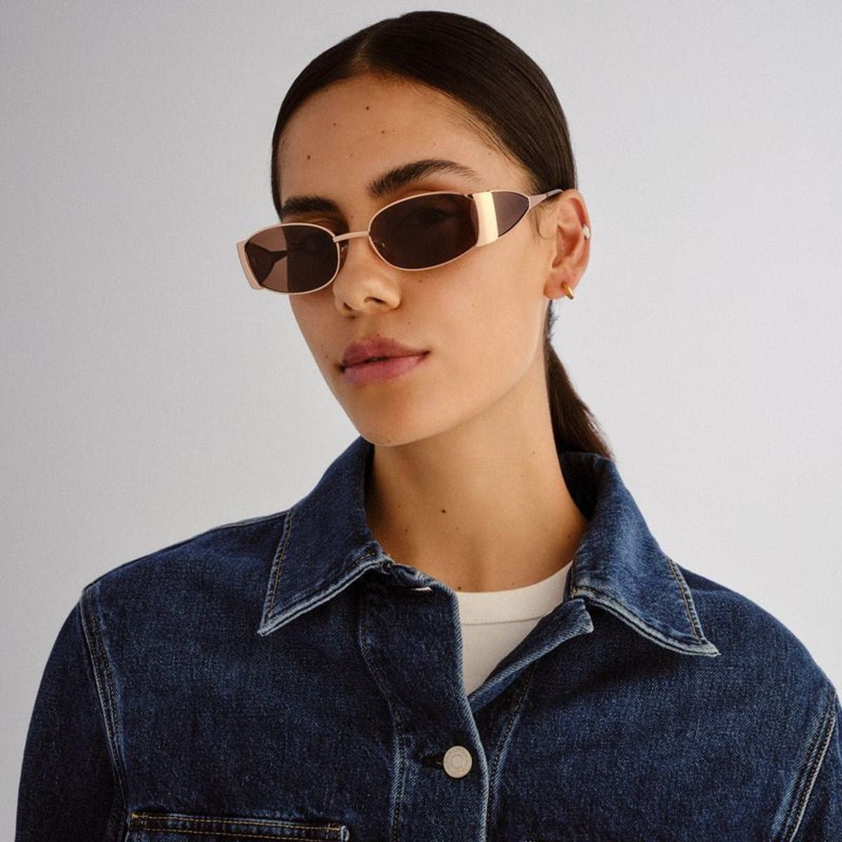 Originals Elaine, Rose Gold and Blush/Brown Polarised Lenses