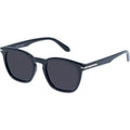 Palmer, Black and Silver/Smoke Polarised Lenses