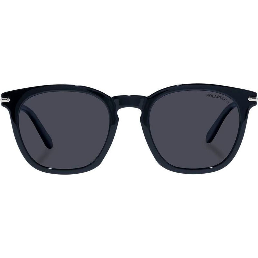 Palmer, Black and Silver/Smoke Polarised Lenses