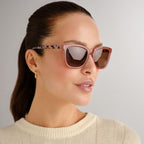Parklea Petite, Smokey Pink and Cookie Tort/Brown Polarised Lenses