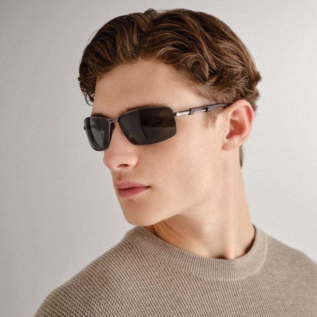 Quirindi, Gunmetal/Green Polarised Lenses