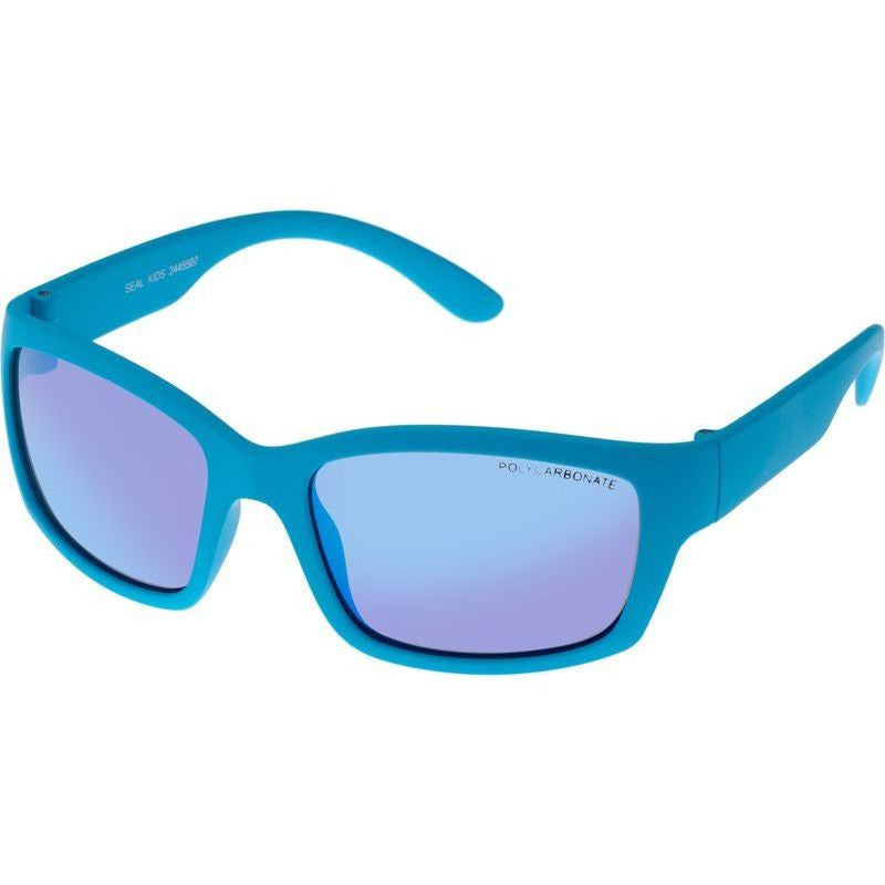 Seal - Kids, Cobalt Blue/Ice Blue Mirror Lenses