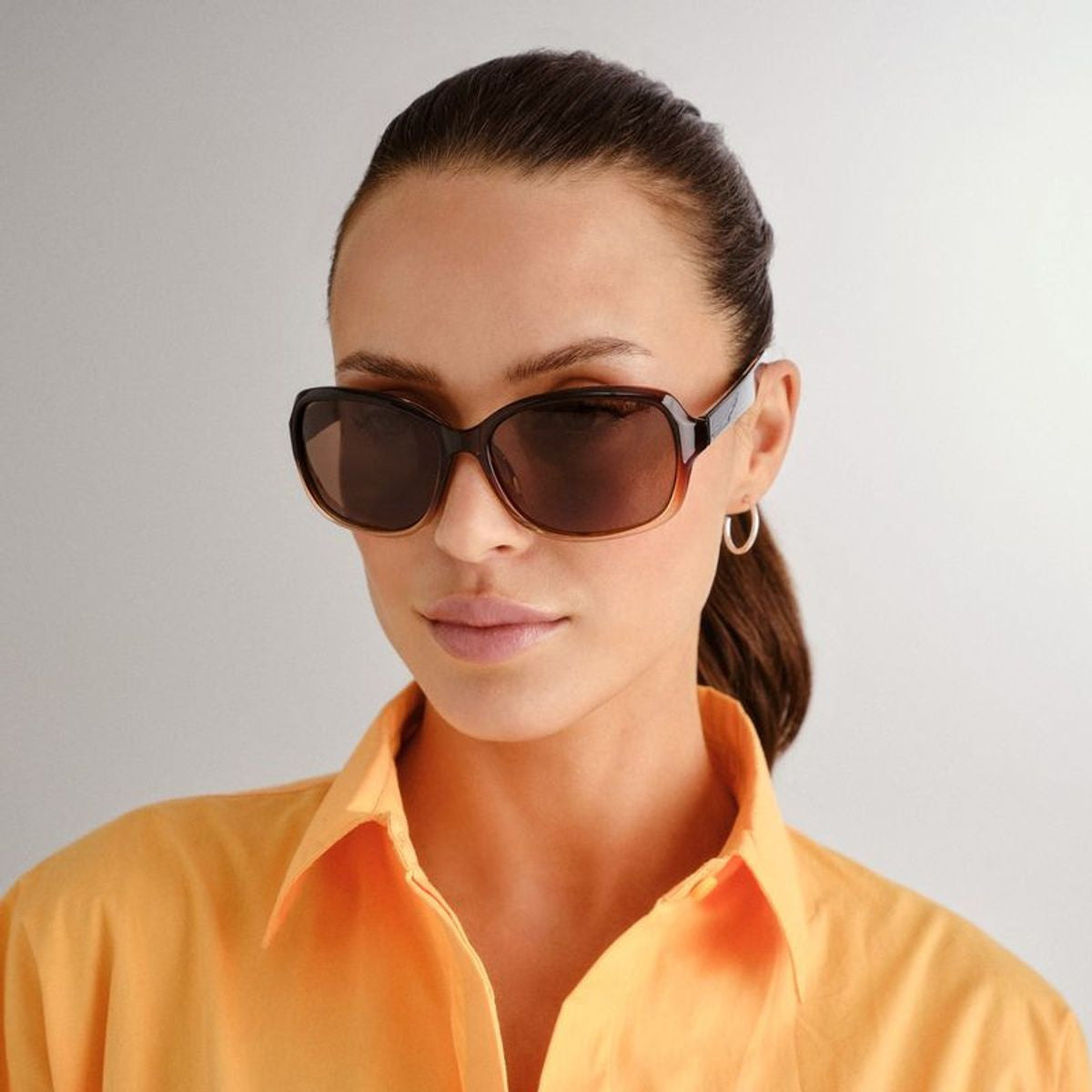 Stapleton, Chocolate Gradient/Brown Polarised Lenses