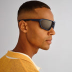 Tampu, Matte Navy/Smoke Polarised Lenses