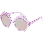 Mermaid, Pink Sparkle/Rose Mirror Lenses
