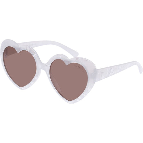 Lovebird - Kids, Ivory Seashell/Brown Polarised Lenses