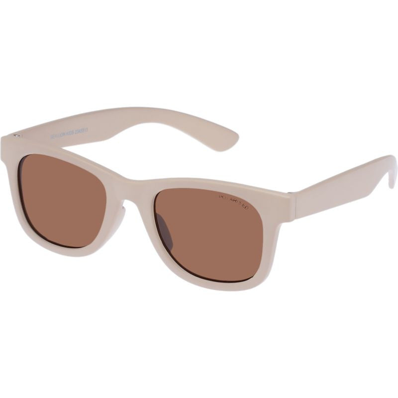 Sea Lion - Kids, Ivory/Brown Polarised Lenses