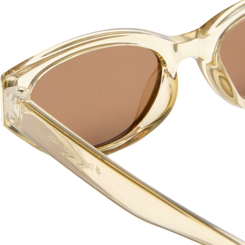 Cancer Council Kids Puffin Pebble Brown Polarised Inner