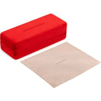 Carolina Herrera Hard Case, Red Suede