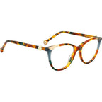CH 0054, Green Havana/Clear Lenses
