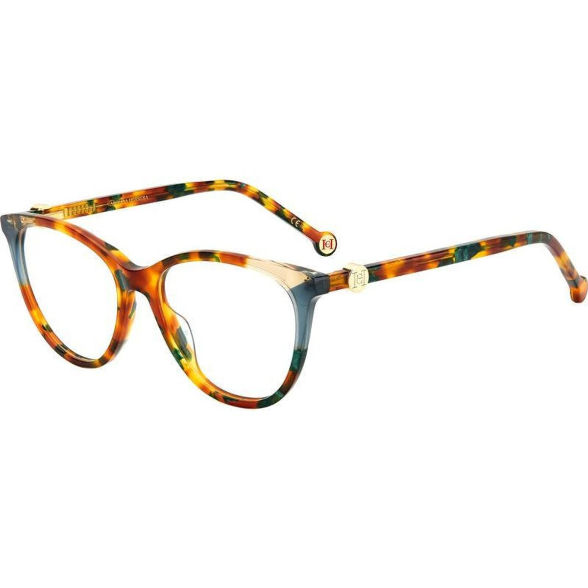 CH 0054, Green Havana/Clear Lenses