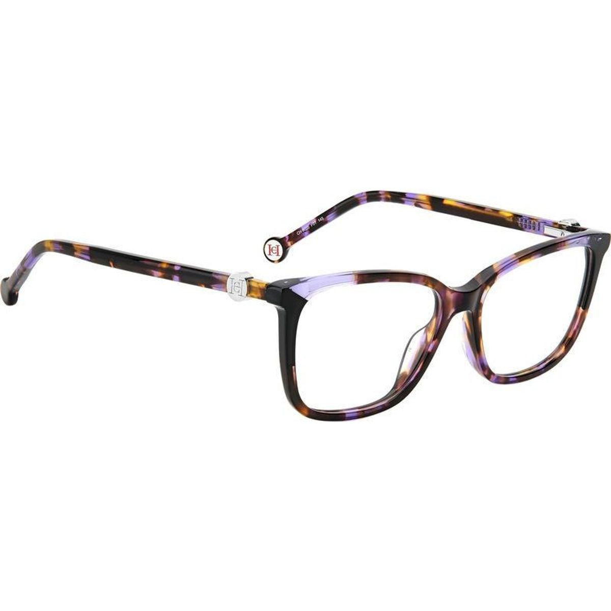 CH 0055, Violet Havana/Clear Lenses