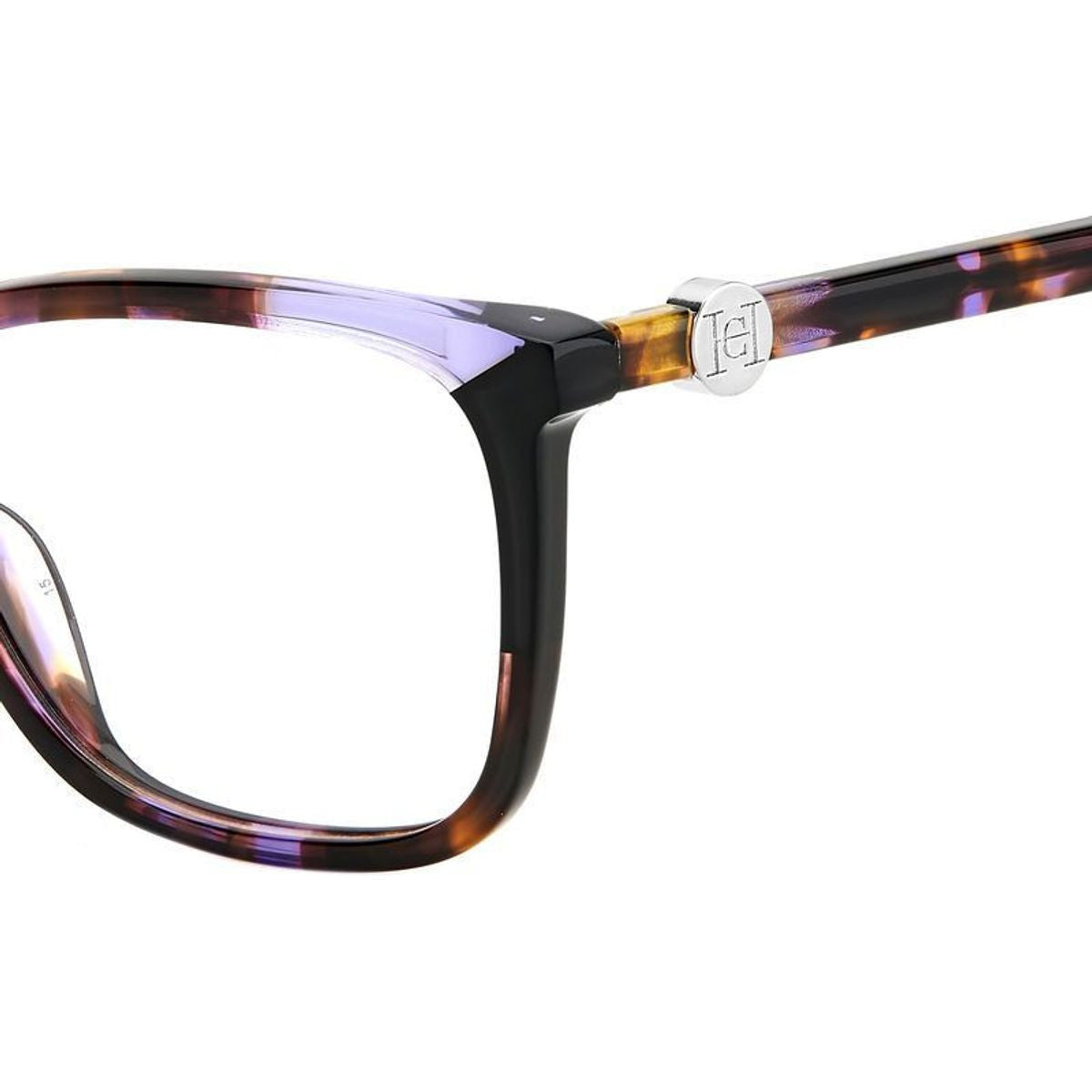 CH 0055, Violet Havana/Clear Lenses
