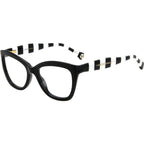 HER 0088, Black White/Clear Lenses