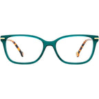 HER 0097, Green Havana/Clear Lenses