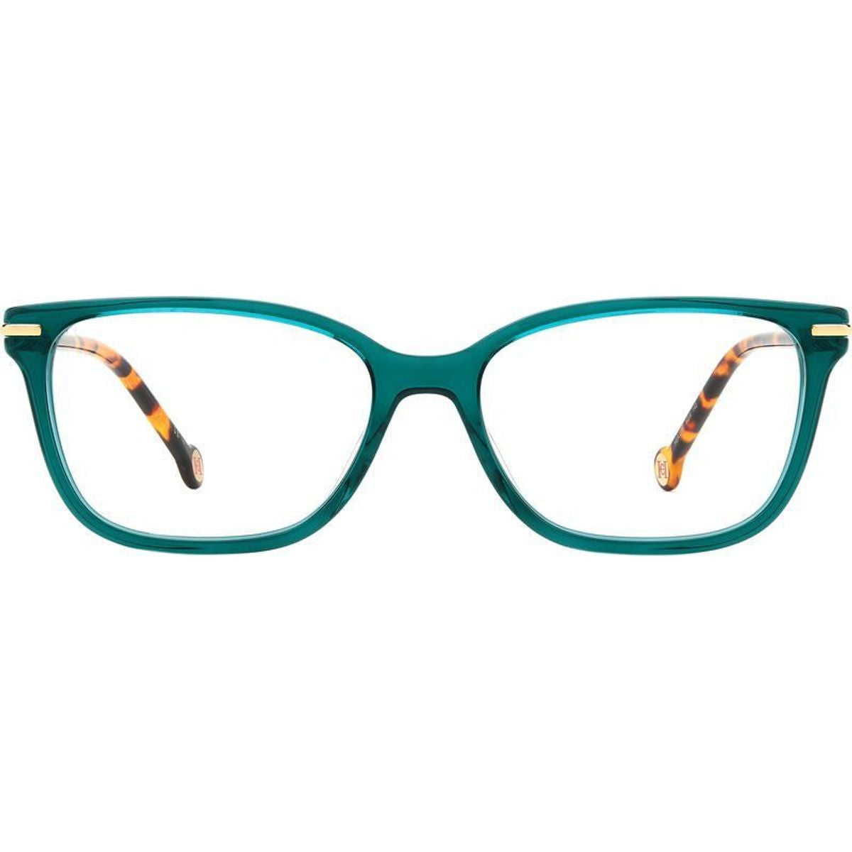HER 0097, Green Havana/Clear Lenses