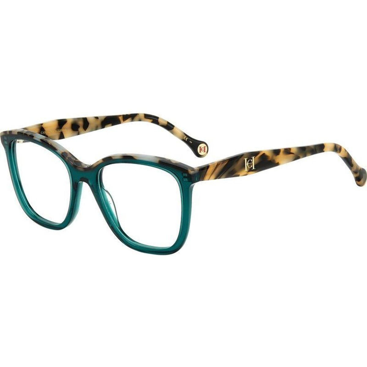 HER 0146, Green Havana/Clear Lenses