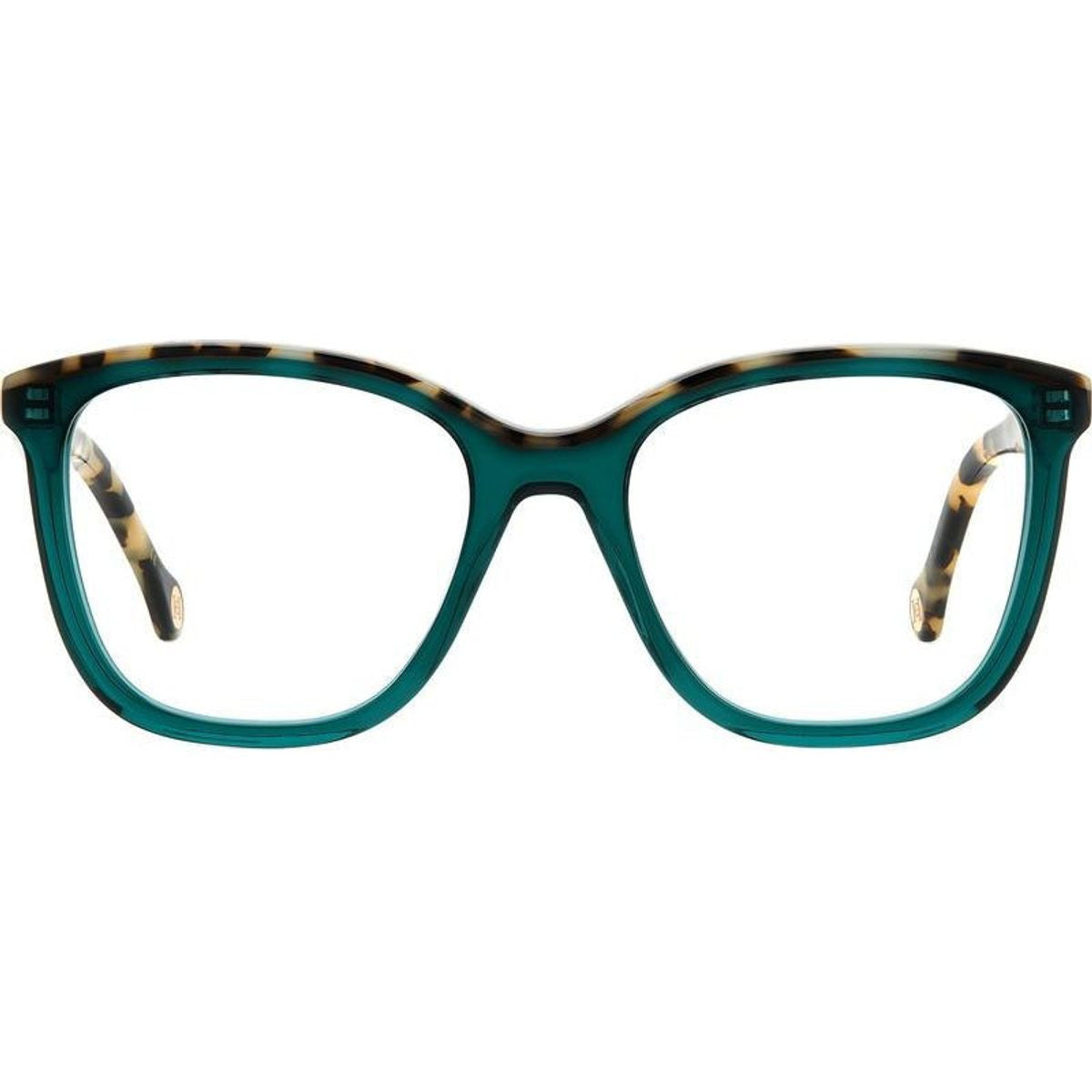 HER 0146, Green Havana/Clear Lenses