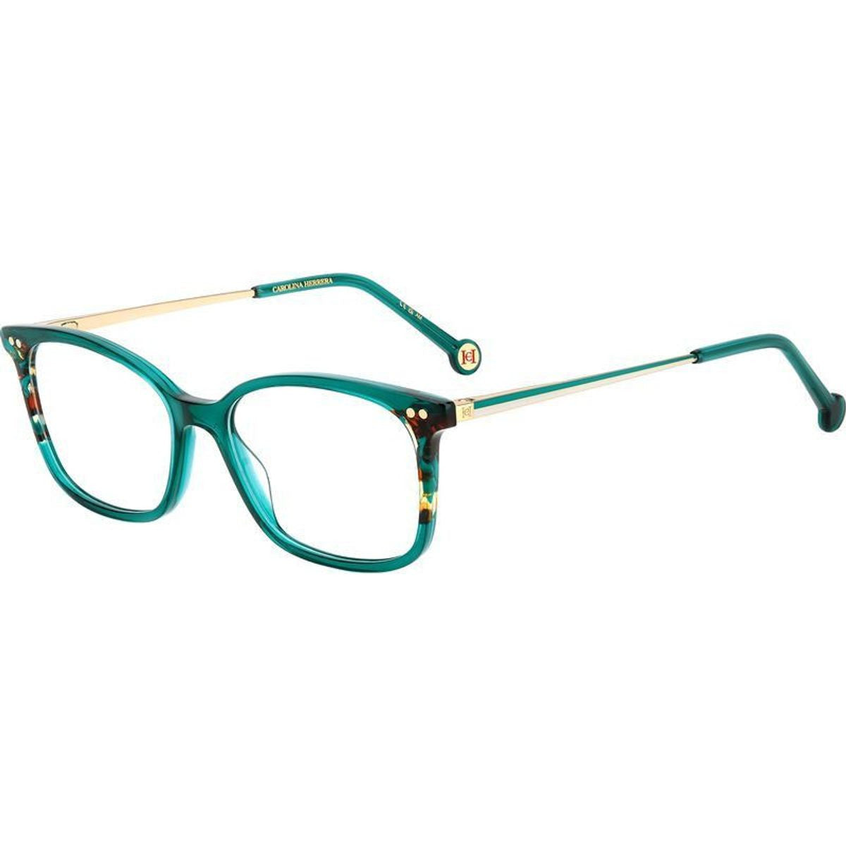 HER 0167, Green Havana/Clear Lenses