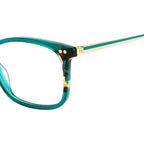 HER 0167, Green Havana/Clear Lenses