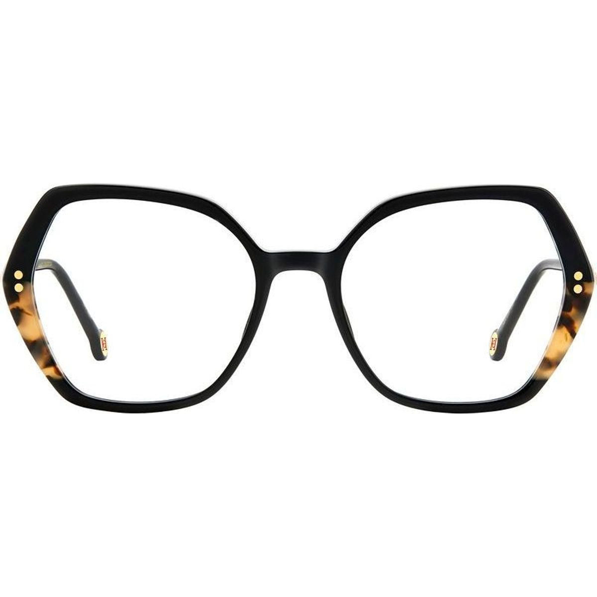 HER 0205, Black Havana/Clear Lenses