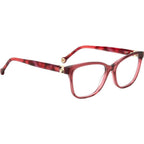 HER 0239, Burgundy Red Havana/Clear Lenses