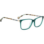 HER 0199/G, Green Havana/Clear Lenses