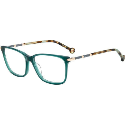 HER 0199/G, Green Havana/Clear Lenses