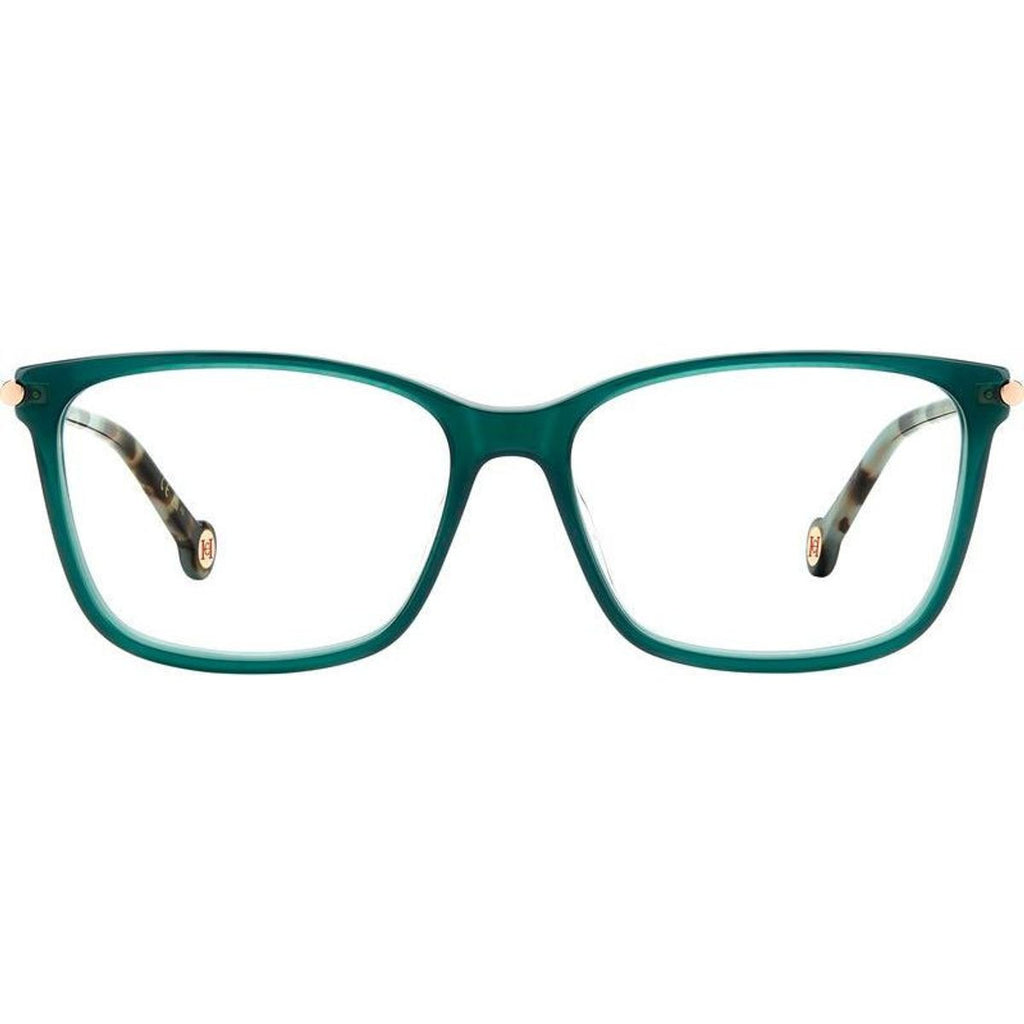 HER 0199/G, Green Havana/Clear Lenses