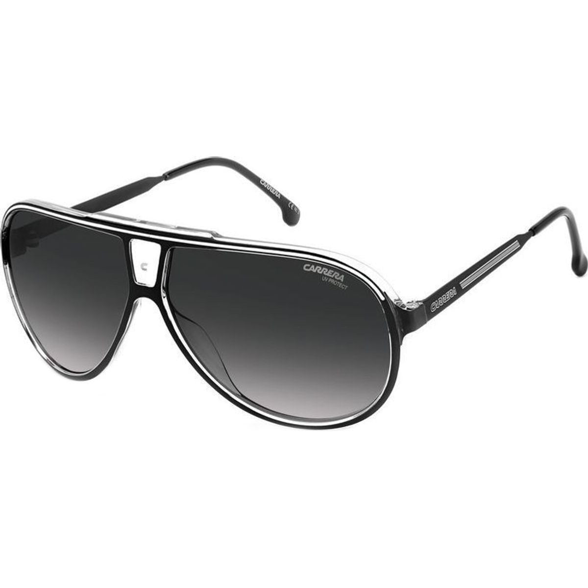 1050/S, Black White/Dark Grey Gradient Lenses