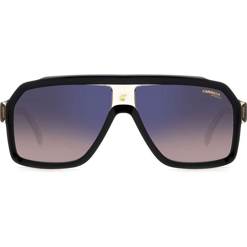 1053/S, Black Beige/Brown Blue Gradient Lenses