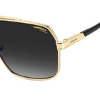 1055/S, Black and Gold/Dark Grey Gradient Lenses