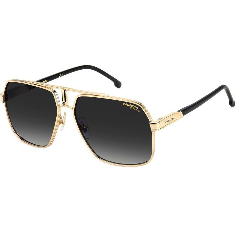 1055/S, Black and Gold/Dark Grey Gradient Lenses
