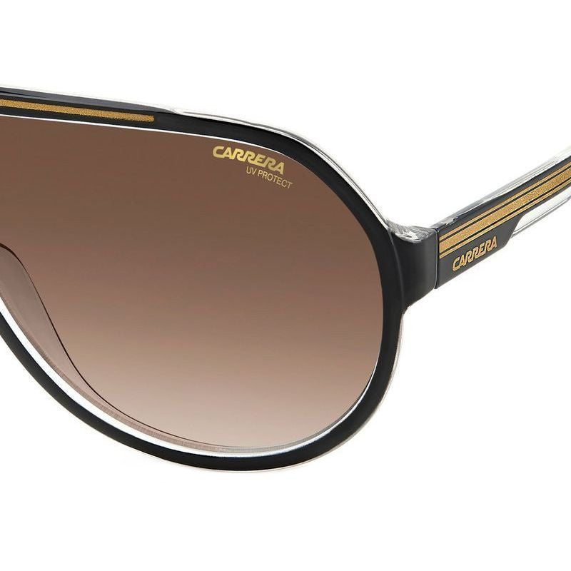 1057/S, Black Gold/Brown Gradient Lenses