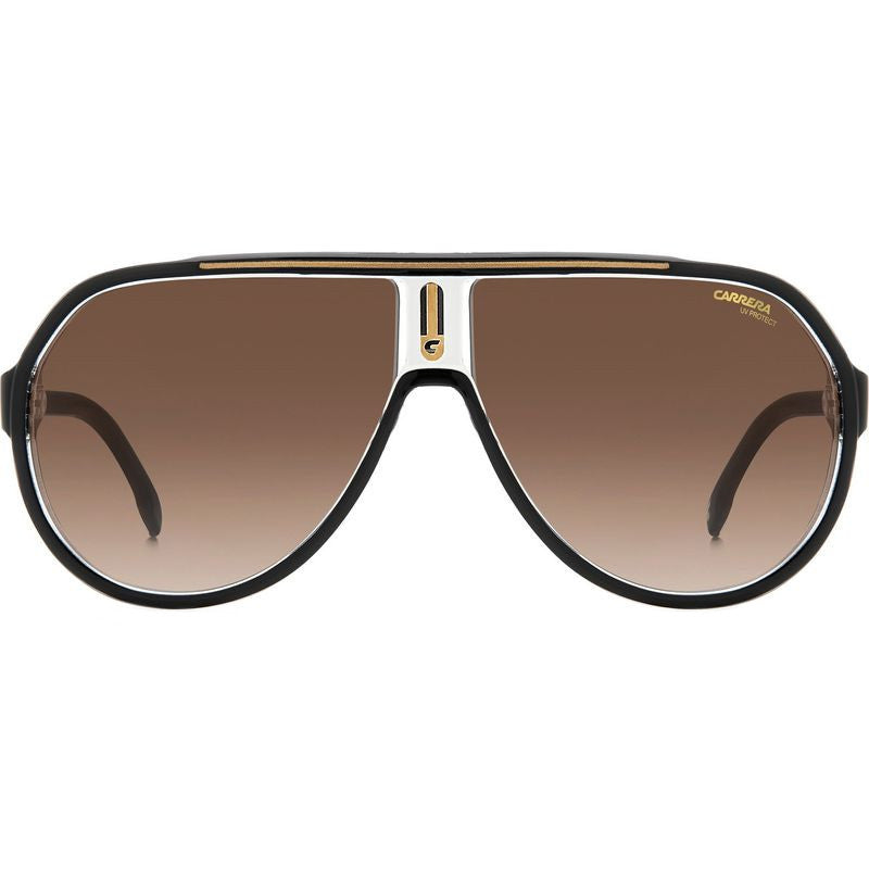 1057/S, Black Gold/Brown Gradient Lenses