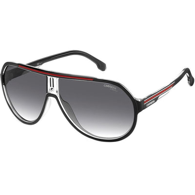 1057/S, Black Red/Dark Grey Gradient Lenses