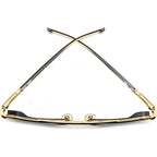 1069/S, Black Gold/Dark Blue Gradient Lenses
