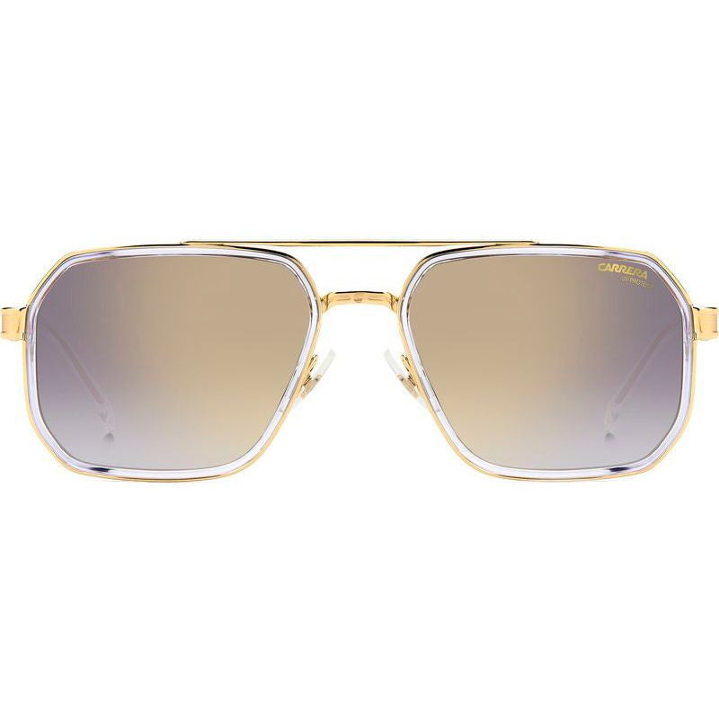 1069/S, Crystal Gold/Grey Gold Mirror Lenses