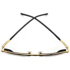1069/S, Matte Black Gold/Brown Gradient Lenses